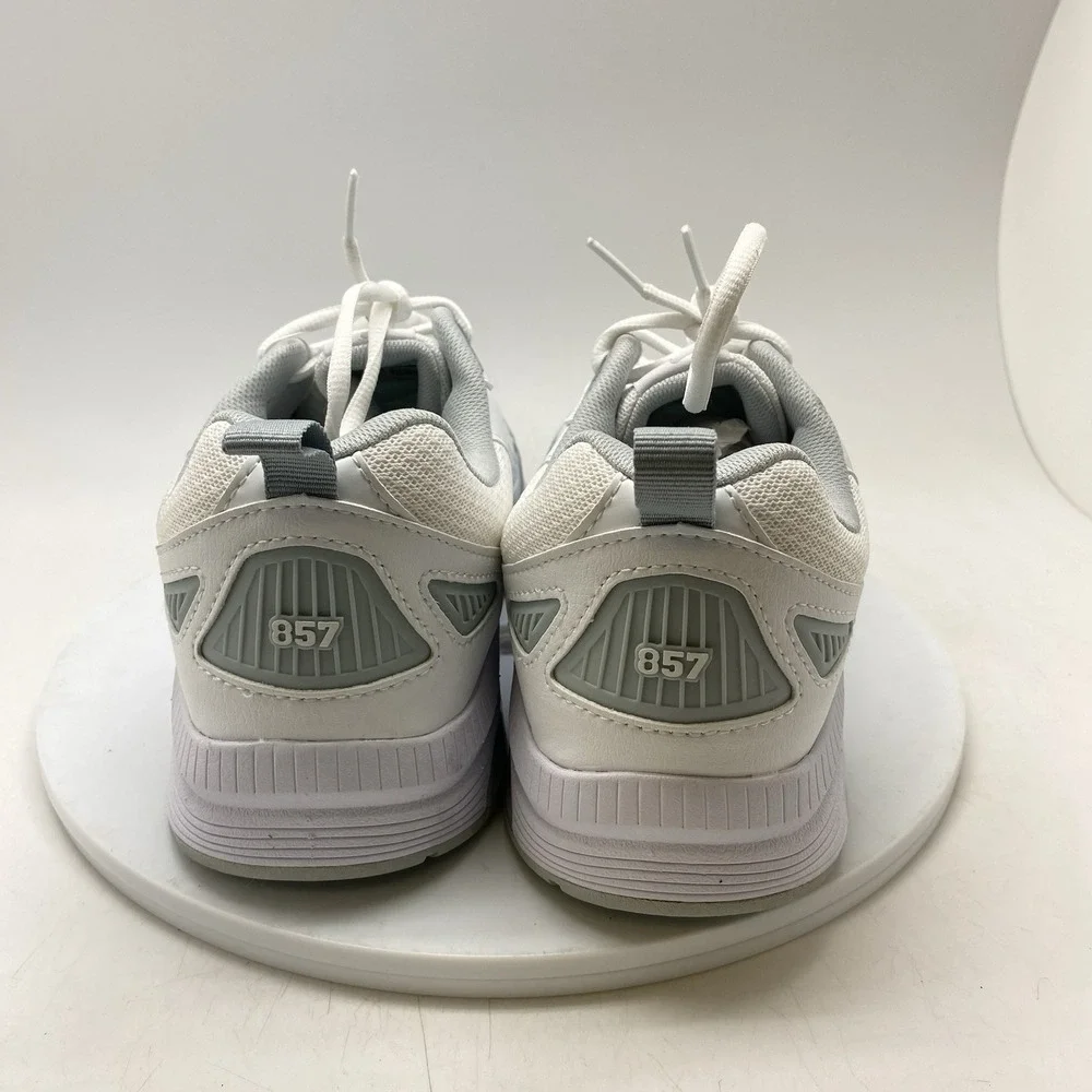 New Balance Sneakers‎ Womens 10 Mens 8.5 4E 857 V3 WX857WB3 White Casual Shoes